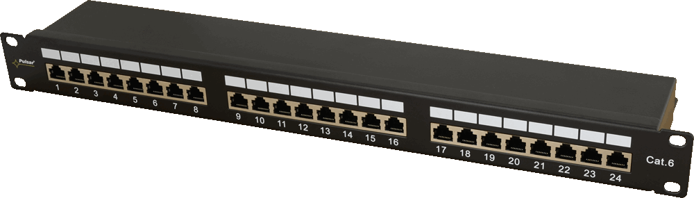 RP-F24V6 - PULSAR Patch Panel 24 porte/FTP/Cat6