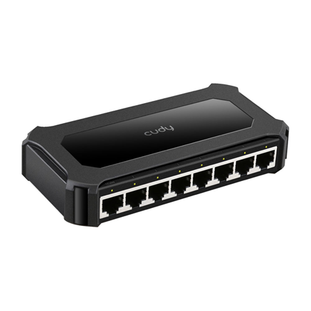 CUDY-17 - CUDY Switch a 8 porte Gigabit RJ45 10/100/1000M