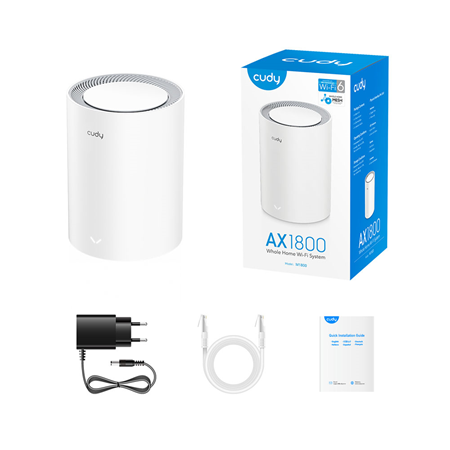 CUDY-23 - CUDY Sistema WiFi Mesh AX1800