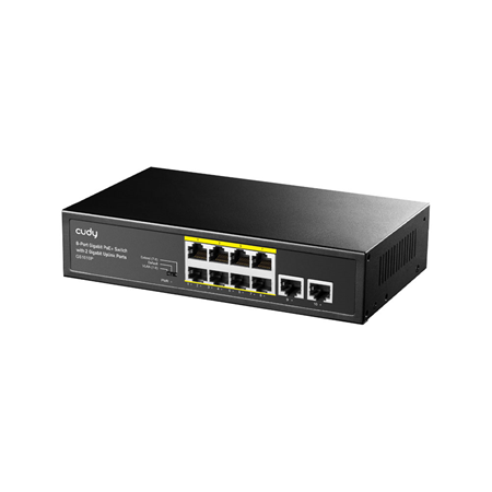 CUDY-50 - CUDY Switch Gigabit PoE+ a 8 porte