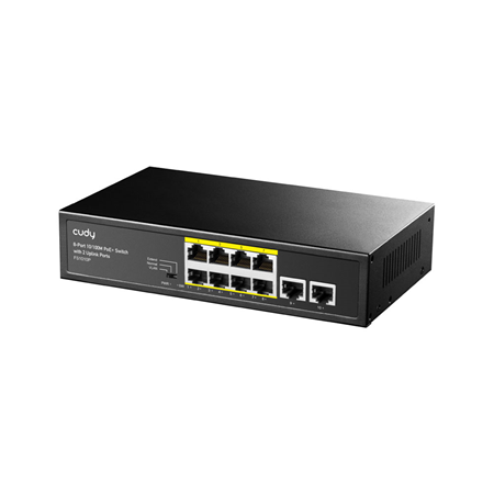 CUDY-6 - 8-port 10/100M PoE+ Switch