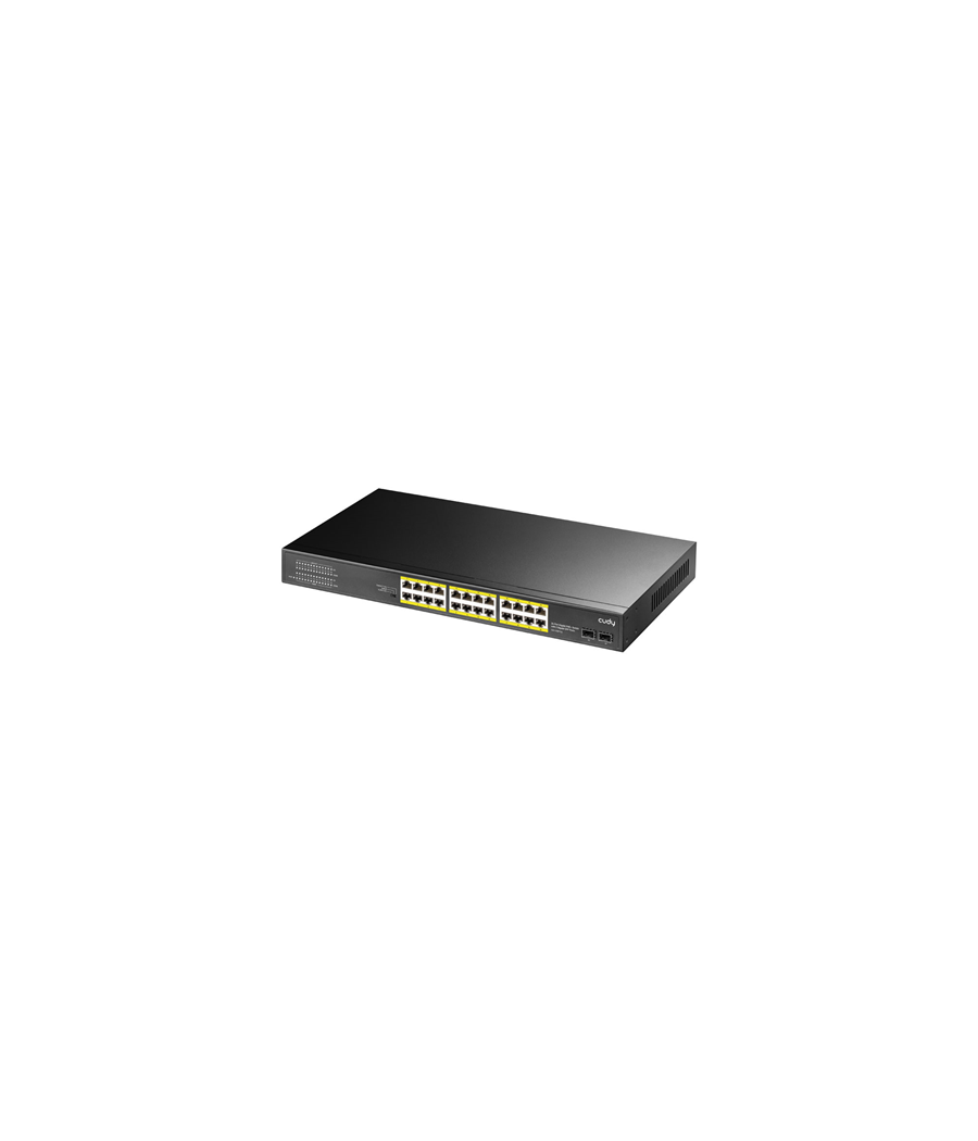 CUDY-14 - CUDY Switch 24 porte Gigabit PoE+ con 2 slot SFP