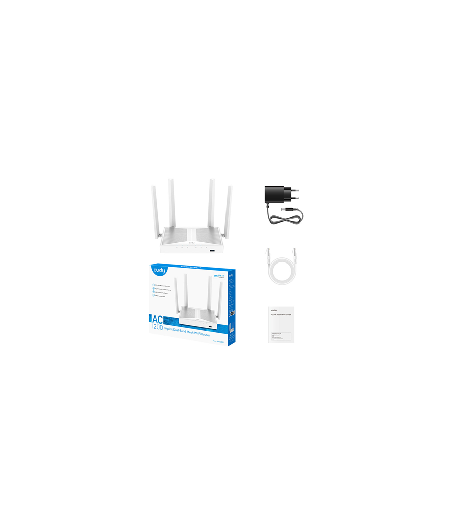 CUDY-82 - CUDY Router WiFi dual band AC1200